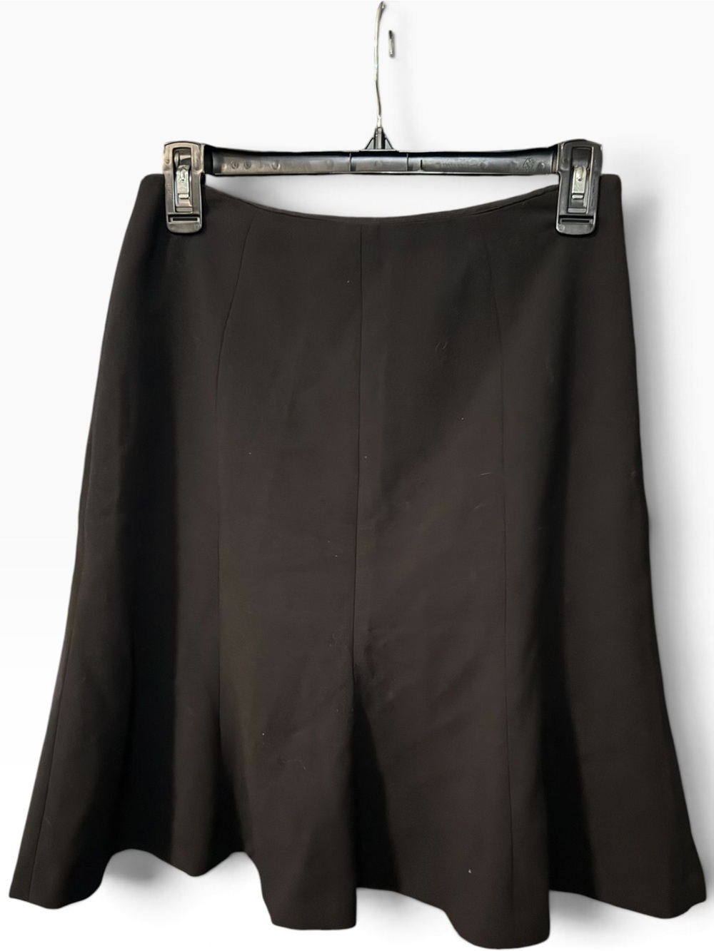 WHBM Classic Black A-Line Skirt Black Size 0